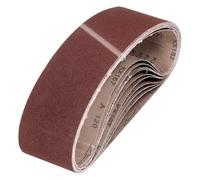 QUARKZMAN 76mm x 610mm CinghieLevigatura, 24Pz 120 Grana Cinghia Abrasiva OssidoAlluminio Per Levigatrice Per LavorazioneLegno, LucidaturaMetalli, AffilaturaColtelli