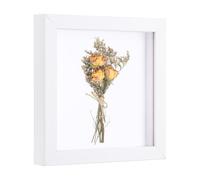 QUARKZMAN 7x7 Pollice Cornice A Scomparsa, 2 Cm Di Profondità Cornice A Scomparsa In Plastica Custodia Da Parete E Tavolo Per Foto Fai Da Te Fiori Memorabilia Matrimonio Completo