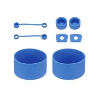 QUARKZMAN 8 Pezzi Set Accessori In Silicone Per Tazza Stanley Da 30/40oz, Include Coperchi Per Cannuccia, Tappi Antigoccia Per Apertura Cannuccia, 2 Tappi Rotondi Antigoccia, 2
