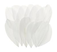 QUARKZMAN 80 PCS Piume D'Oca Naturali per Artigianato, 2-3.1 Pollici Piume Colorate Piccole per Dream Catcher Forniture Fai da Te Centrotavola Matrimonio Decorazioni Festa, Bianco