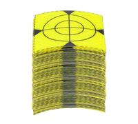 QUARKZMAN 80pz Fogli Riflettenti per Indagini 60x60mm Nastro Riflettente Autoadesivo Segno di Destinazione per Stazioni Totali, Verde