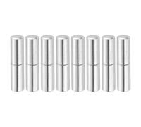 QUARKZMAN 8Pcs 2" x 1/2" (LxD) Cerniere a Botte Staccabili in Acciaio Inossidabile Saldabili per Porte a Battente Metalliche, Porte di Rimorchio, Pente, Argento