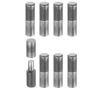 QUARKZMAN 8Pcs Cerniere A Botte Saldabili, 3" x 3/4" Acciaio Al Carbonio Resistente Cerniere A Botte Staccabili Da Saldare Per Porte A Battente Cancelli Metallici Rampe Per Rimorchi