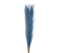 QUARKZMAN 8pz Erba Finta, 21"/55 cm Sofifice Pampa Decorazione Erba Artificiale Alta per Soggiorno Vaso da Parete per Feste Nozze, Blu