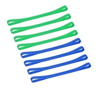 QUARKZMAN 8pz Spiaggia Bande Telo, 5 Pollice Elastico Lounge Sedia Asciugamano Cinghie per Spiaggia, Piscina, e Sedie Crociera, 2 Colori