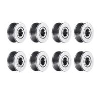 QUARKZMAN 8pz V624Zz V Scanalatura Guida Puleggia Cuscinetto 4x13x6mm Cuscinetti A Sfera in Acciaio Al Carbonio Ruota, Abec3