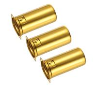 QUARKZMAN 9 Puntine Presa Valvola In Ceramica A Vuoto Scudo In Alluminio Da 53mm Per 12AX7 12AU7 ECC83 ECC82 Tube, Confezione Gialla Da 3