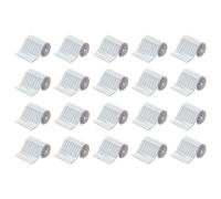 QUARKZMAN 9600 PZ Specchi in Vetro Piastrelle a Mosaico Autoadesive Specchi in Vetro Argento 5 x 5mm per Palla da Discoteca, Artigianato Fai da Te, Decorazione KTV 20 Fogli