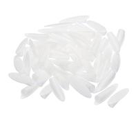 QUARKZMAN 9mm Plastica Tasca Foro Tappi,Legno Tappi Coperchi Inclinazione Foro Cappucci per Tasca Foro Diagonale Funzionante Attrezzo Accessori,Bianco 200pz