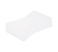 QUARKZMAN ABS Foglio di Plastica 7 Pollici X 4 Pollici X 0.02 Pollici ABS Fogli di Stirene per Modelli di Costruzione Diy Artigianato Pannello Bianco 6 Pezzi