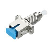QUARKZMAN Adattatore Ottico in Fibre Fc Maschio-Sc/Upc Femmina, Adattatore Simplex a Singola Modalità, Fc-Sc/Upc, per Connettore di Rete Internet, 1 Pezzo