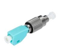 QUARKZMAN Adattatore Ottico in Fibre Fc/Upc Maschio-Lc/Upc Femmina Om3, Adattatore Simplex Multimodale, Fc/Upc-Lc/Upc Om3, per Connettore di Rete Internet, 1 Pezzo