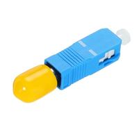 QUARKZMAN Adattatore Ottico in Fibre Sc/Upc Maschio-St Femmina, Adattatore Simplex a Singola Modalità, Sc-St Upc, per Connettore di Rete Internet, 1 Pezzo