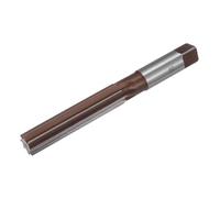 QUARKZMAN Alesatore Manuale 25mm H7 Punta Trapano Alesatore Metrico per Alesatura Fori in Metallo Legno, Flauti Dritti 9SiCr Utensile Taglio in Acciaio Legato