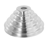 QUARKZMAN Alluminio A-Tipo 5 Passo Puleggia Ruota 19mm Foro 55-150mm Esterno Dia per A-Tipo V-Cinghia 12,7mm Cinghia Larghezza
