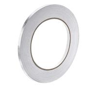 QUARKZMAN Alluminio Lamina Nastro, 0.2" x 50 Iarde Lamina Nastro (1.96 mil), Alto -Temperatura HVAC Nastro, Argento Nastro Alluminio Nastro per Condotti, Asciugatrice Sfiato, HVAC