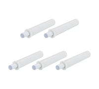 QUARKZMAN Ammortizzatori per porte con chiusura ammortizzata 5 pz bianco | Chiudiporta Silenziosi, Ammortizzatori per ante di Mobili con Chiusura Ammortizzata per Retrofit, Ante di Armadi