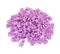 QUARKZMAN Appendino per Abiti con Etichetta di Dimensioni 4XL, Colore Glicine Chiaro, Adatto a Una Barra da 3,5mm per la Codifica dei Colori dei Capi D'abbigliamento, Confezione da 150