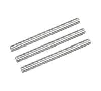 QUARKZMAN Asta Completamente Filettata M10 x 120mm Barra Filettata Passo Filettatura 1.5mm Aste Filettate a Destra in Acciaio Inossidabile 304 Perni a Barra, Viti Senza Testa 3pz