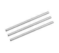 QUARKZMAN Asta Completamente Filettata M5 x 100mm Barra Filettata Passo Filettatura 0.8mm Aste Filettate a Destra in Acciaio Inossidabile 304 Perni a Barra, Viti Senza Testa 3pz