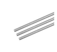 QUARKZMAN Asta Completamente Filettata M6 x 190mm Barra Filettata Passo Filettatura 1mm Aste Filettate a Destra in Acciaio Inossidabile 304 Perni a Barra, Viti Senza Testa 3pz