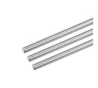 QUARKZMAN Asta Completamente Filettata M8 x 160mm Barra Filettata Passo Filettatura 1.25mm Aste Filettate a Destra in Acciaio Inossidabile 304 Perni a Barra, Viti Senza Testa 3pz