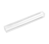 QUARKZMAN Aste Quadrate In Acrilico Trasparente, x Barra In Plastica PMMA Per Diffusori Di Luce, Supporti Per Espositori, Modellismo Fai Da Te Decorazioni Casa E Giardinaggio-24mm x.