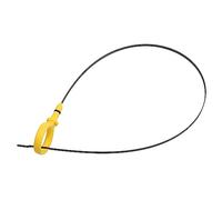 QUARKZMAN Astina Di Livello Olio Motore Per Audi Q7 07-10 1Pc | Metallo E Plastica, Colori Giallo E Nero, Lunghezza Astina 58cm, Impugnatura 7.5cm, Numero OE 03H115607B