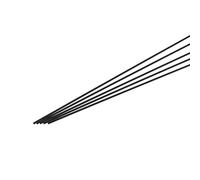 QUARKZMAN Astina in fibre di Carbonio, 2mm X 200mm Asta in fibre di Carbonio per Rc Aereo Diy Artigianato Ala di Aquilone Tubo Braccio Quadcopter Riparazione Confezione da 5