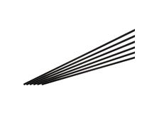 QUARKZMAN Astina in fibre di Carbonio, 5mm X 400mm Asta in fibre di Carbonio per Rc Aereo Diy Artigianato Aquilone Tubo Ala Braccio Quadcopter Riparazione Confezione da 10