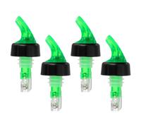 QUARKZMAN Automatico Misurato Bottiglia Versatore 4pz 45 Ml/1.5 Once Vino Versatori Liquore Bottiglia Versatori Vino Cocktail Erogatore Casa Bar Strumenti (Verde)
