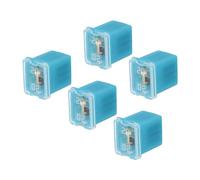 QUARKZMAN Automobilistico Cartuccia Fusibile 48V 20A Femmina Terminale J Custodia Scatola Basso Profilo per Auto Autocarro Blu 5pz