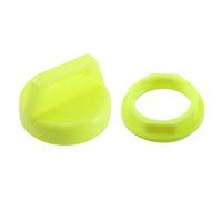 QUARKZMAN Avviamento Interruttore Chiave Copertura Decorativo Cappuccio per Polaris - 2pz Giallo