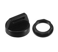 QUARKZMAN Avviamento Interruttore Chiave Copertura Decorativo Cappuccio per Polaris - 2pz Nero