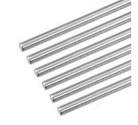 QUARKZMAN Barra Filettata M8 x 170mm Passo Filettatura 1.25mm Perni Barra Filettata in Acciaio Inox 304 Destre Completamente Filettati Aste 6 Pezzi