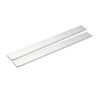 QUARKZMAN Barra Piana Alluminio Quadrata, 2pz Spessore 1/4" Larghezza 1.2" Lunghezza 12" Piastra Piana Alluminio 6061, 5 x 30 x 305mm T6511 Nuovo Stock Lamiera Solida Edifici Industriali