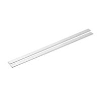 QUARKZMAN Barra Piana Alluminio Quadrata, 2pz Spessore 1/8" Larghezza 0.4" Lunghezza 12" Piastra Piana Alluminio 6061, 3 x 10 x 305mm T6511 Nuovo Stock Lamiera Solida Edifici Industriali