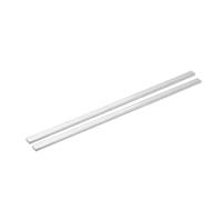 QUARKZMAN Barra Piana Alluminio Quadrata, 2pz Spessore 3/16" Larghezza 0.4" Lunghezza 12" Piastra Piana Alluminio 6061, 4 x 10 x 305mm T6511 Nuovo Stock Lamiera Solida Edifici Industriali