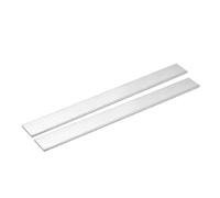 QUARKZMAN Barra Piana Alluminio Quadrata, 2pz Spessore 3/16" Larghezza 1.2" Lunghezza 12" Piastra Piana Alluminio 6061, 4 x 30 x 305mm T6511 Nuovo Stock Lamiera Solida Edifici Industriali