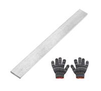 QUARKZMAN Barra Piatta In Acciaio Inossidabile 304 Spessore 13/64" Larghezza 1-3/16" Lunghezza 12" Barra In Acciaio Inossidabile Con GuAnti- Finitura Spazzolata Strisce Rifinitura