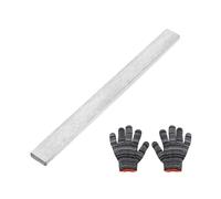 QUARKZMAN Barra Piatta In Acciaio Inossidabile 304 Spessore 15/64" Larghezza 19/32" Lunghezza 8" Barra In Acciaio Inossidabile Con GuAnti- Finitura Spazzolata Strisce Rifinitura