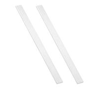 QUARKZMAN Barra Piatta In Alluminio Quadrata 2 Pezzi Spessore 1/8" Larghezza 1" Lunghezza 13" 6061 Piatta In Alluminio 3 X 25 X 330mm T6511 Nuovo Stock Da Mulino Solido Per Industriale