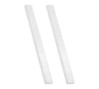 QUARKZMAN Barra Piatta In Alluminio Quadrata 2 Pezzi Spessore 3/8" Larghezza 25/32" Lunghezza 8" Piatta In Alluminio 6061 10 x 20 x 203mm T6511 Solido Nuovo Stock Da Mulino Per Industriale