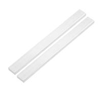 QUARKZMAN Barra Piatta Quadrata In Alluminio 6061, 2pz Spessore 3/16" Larghezza 1" Lunghezza 10" Barra QuadrataPiastra Piatta, 5 x 25 x 254mm T6511 Solido Nuovo Stock Di Laminazione