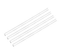 QUARKZMAN Barre Quadrate In Acrilico Trasparente, x Barra In Plastica PMMA Diffusori Di Luce, Supporti Per Espositori, Modellismo Fai Da Te Decorazioni Per Casa E Giardinaggio-10mm x.