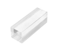 QUARKZMAN Barre Quadrate In Acrilico Trasparente X PMMA Per Diffusori Di Luce Supporti Per Mostre Modellismo Fai Da Te Decorazioni Casa E Giardino 30mm X 102mm.