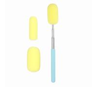 QUARKZMAN Bastone Telescopico con Spugna per Ceramica, 27 Pollici di Lunghezza Strumenti con Spugne Staccabili per Ceramica con 4 Testine Staccabili per Modellare L'Argilla E Pulire