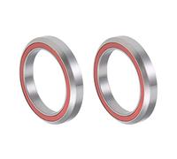 QUARKZMAN Bicicletta Auricolare Cuscinetto x 2pz Sigillato Cromato Acciaio Cuscinetti Sigillato Cuscinetto Auricolare Ciclismo Accessorio per Mountain Street Bike, [MH-P03K, 30.15x41x6.5mm]