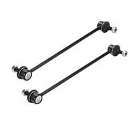 QUARKZMAN Biellette Stabilizzatrici Anteriore per Alfa Giulietta 10-20 2pz | Materiale: Ferro, Colore: Nero, Lunghezza: 33cm, Diametro Vite: 10mm, OE: 013321280/055700753, Lato: Sinistra, Destra