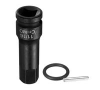 QUARKZMAN Boccola Esagonale Ad Impatto 1/2" 11/16 Pollice SAE Acciaio CR-MO Con Perno Di Sicurezza Per Avvitatore Adattatore